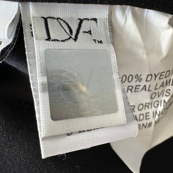 DVF Black with Leopard zip hoodie - Picture 5 of 6